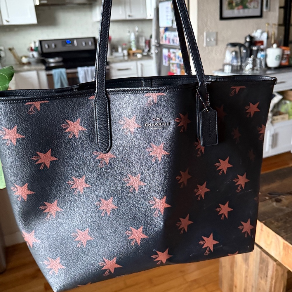 (SOLD) Coach Stars Canyon Limited Edition Black and Brown Star Bag